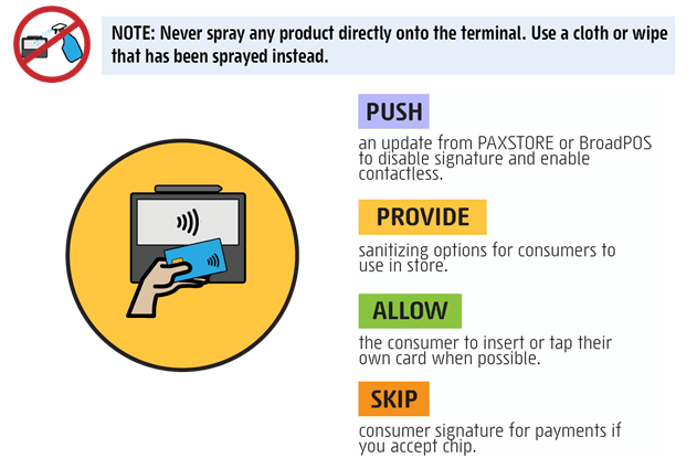 PUSH cleaner payment experience