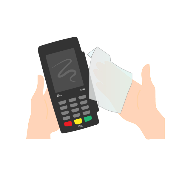 Wipe Glass Terminal_S300